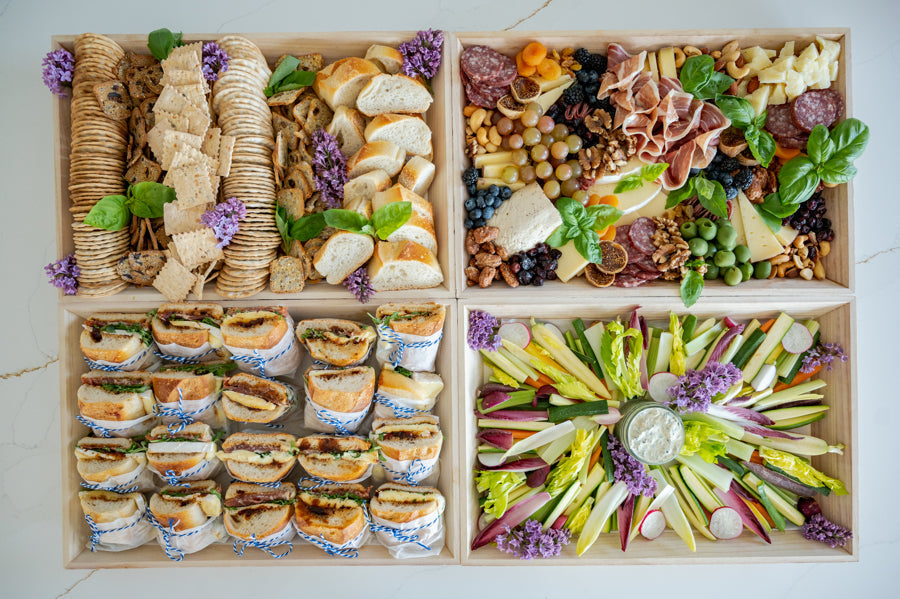 Grazing Table "To Go" 60-70 People Appetizer Portion