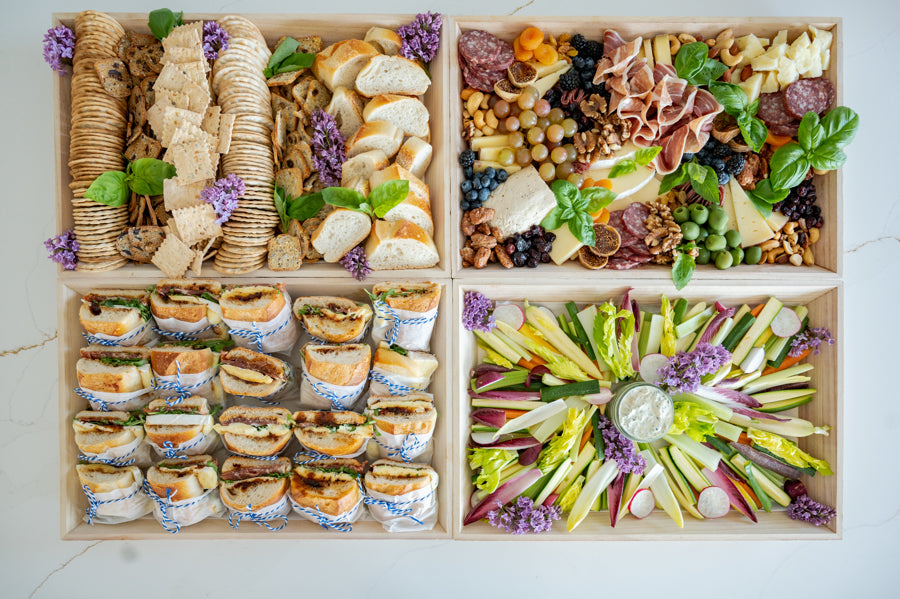 Grazing Table "To Go" 40-50 People Appetizer Portion