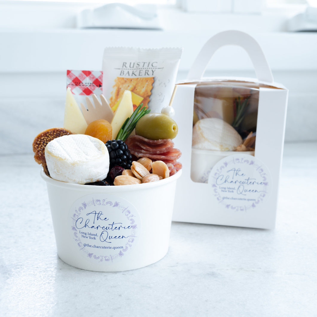 Cheese and Charcuterie Cups